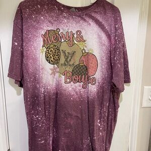 Purple Graphic T-Shirt